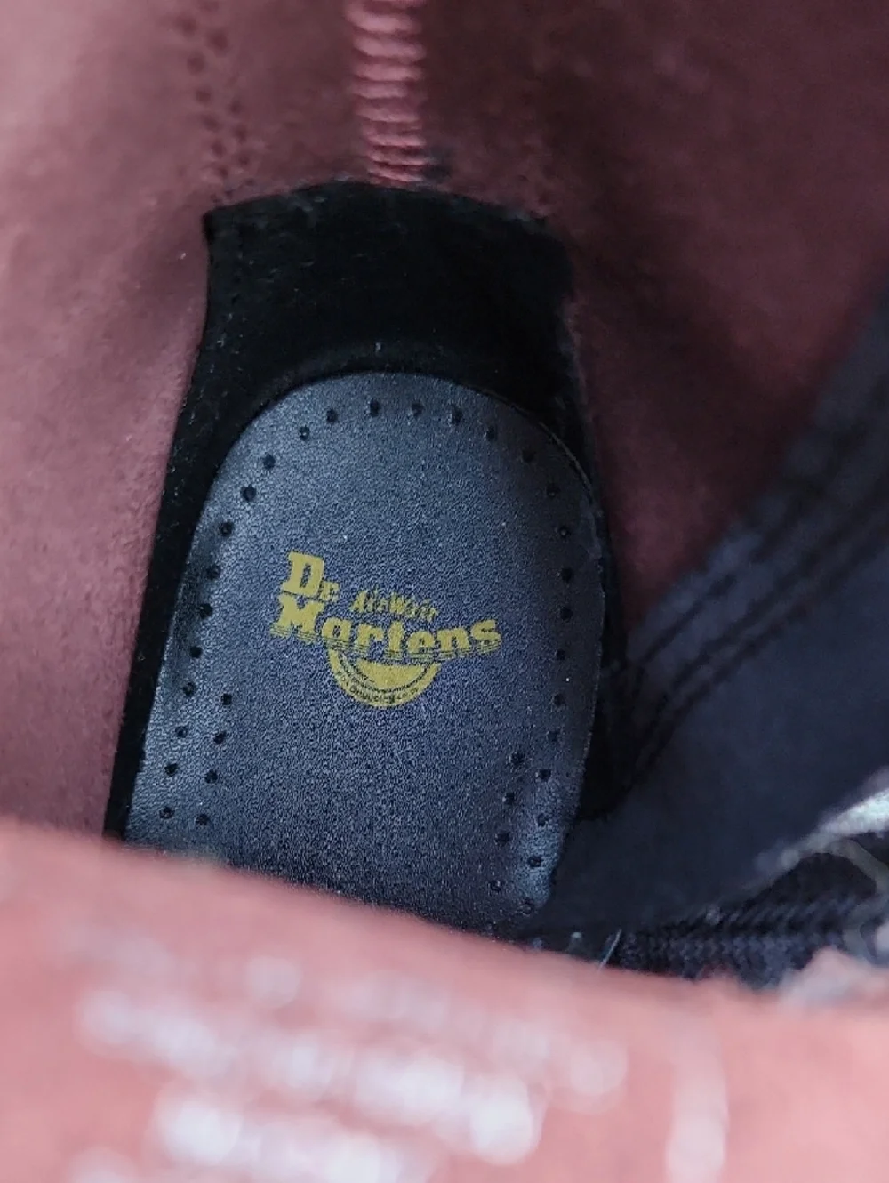 Dr. Martens Jadon Platform Combat Boots In Oxblood Size 9 - Picture 11 of 13